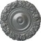 Ekena Millwork Marseille Ceiling Medallion (Fits Canopies up to 7 3/8"), Hand-Painted Platinum, 21"OD x 2"P CM21MAPLS - alternate 1